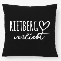 Kissen Rietberg verliebt 40x40cm