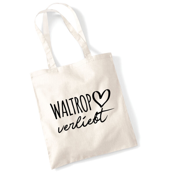 Jutebeutel Waltrop verliebt 10 Liter