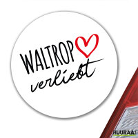 Aufkleber Waltrop verliebt 10cm Sticker