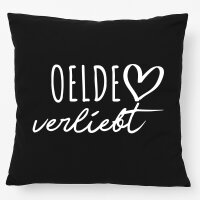 Kissen Oelde verliebt 40x40cm