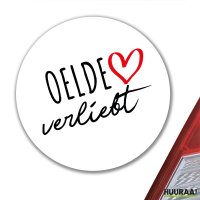 Aufkleber Oelde verliebt 10cm Sticker
