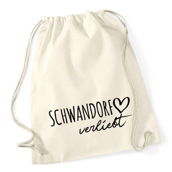 Turnbeutel Schwandorf verliebt 12 Liter