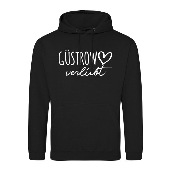 Unisex Hoodie Güstrow verliebt Größe S-3XL