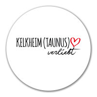 Aufkleber Kelkheim Taunus verliebt 10cm Sticker