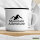 Emaille Tasse Mountain Adventure Berge 300ml Vintage Emaille Becher