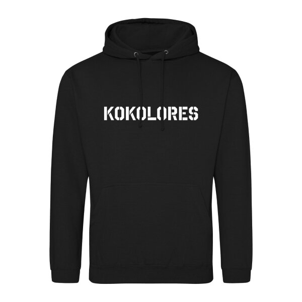 Unisex Hoodie Kokolores Schriftzug Größe S-3XL
