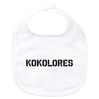 Baby Lätzchen Kokolores Schriftzug