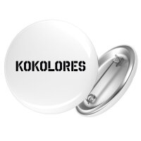 Button Kokolores Schriftzug