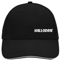 Cappy Mütze Hallodrie Schriftzug