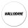 Aufkleber Hallodrie Schriftzug 10cm Sticker