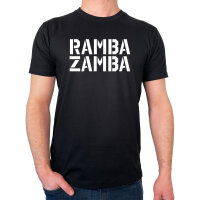 Herren T-Shirt Rambazamba Schriftzug Größe S-3XL