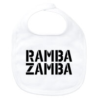 Baby Lätzchen Rambazamba Schriftzug