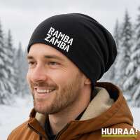 Beanie Rambazamba Schriftzug