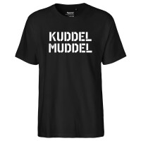 Herren T-Shirt Kuddelmuddel Schriftzug Größe...