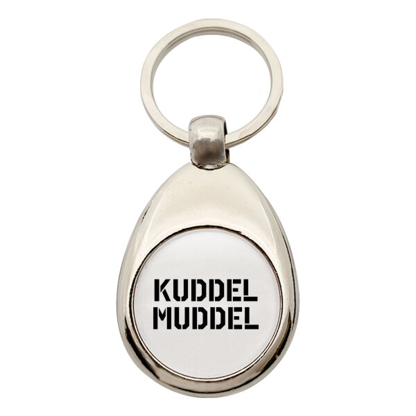 Schlüsselanhänger Kuddelmuddel Schriftzug