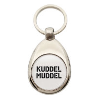 Schlüsselanhänger Kuddelmuddel Schriftzug