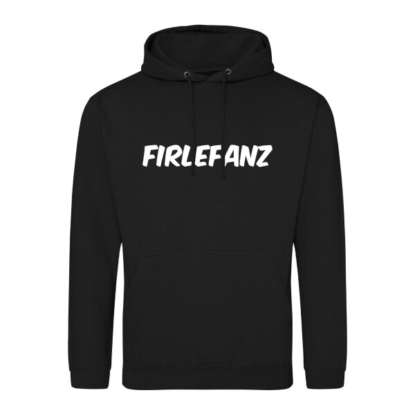 Unisex Hoodie Firlefanz Schriftzug Größe S-3XL