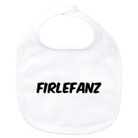 Baby Lätzchen Firlefanz Schriftzug Klettverschluss