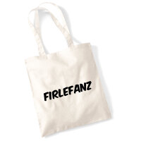 Jutebeutel Firlefanz Schriftzug 10 Liter