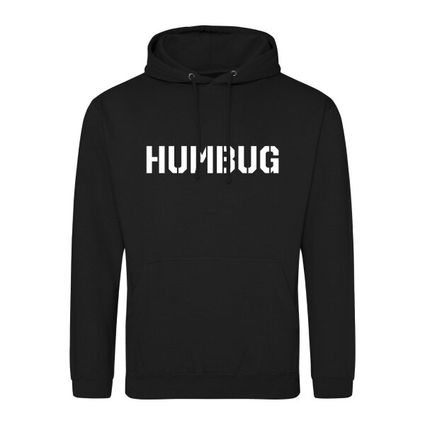 Unisex Hoodie Humbug Schriftzug Größe S-3XL