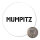 Magnet Mumpitz Schriftzug 59mm Kühlschrankmagnet Flaschenöffner