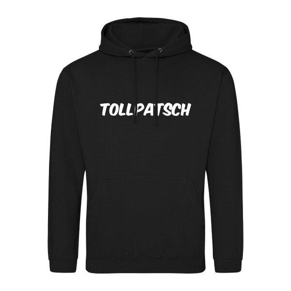 Unisex Hoodie Tollpatsch Schriftzug Größe S-3XL