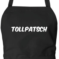 Schürze Tollpatsch Schriftzug