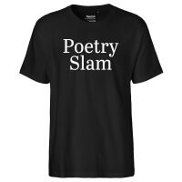 Herren T-Shirt Poetry Slam Schriftzug Größe S-3XL