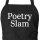 Schürze Poetry Slam Schriftzug