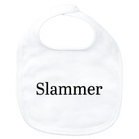 Baby Lätzchen Slammer Schriftzug