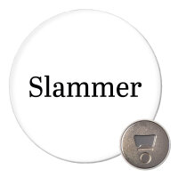 Magnet Slammer Schriftzug 59mm Kühlschrankmagnet Flaschenöffner