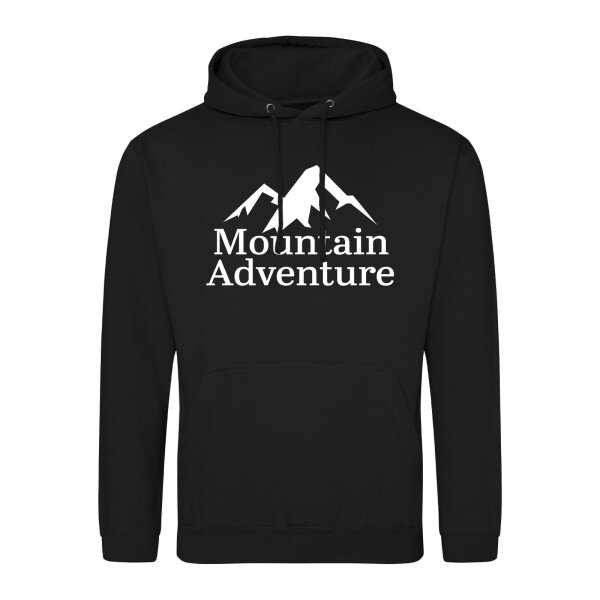 Unisex Hoodie Mountain Adventure Berge Größe S-3XL