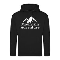 Unisex Hoodie Mountain Adventure Berge Größe...