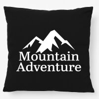 Kissen Mountain Adventure Berge 40x40cm