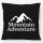 Kissen Mountain Adventure Berge 40x40cm