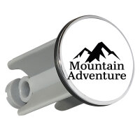 Waschbeckenstöpsel Mountain Adventure Berge 4cm Abflussstopfen