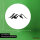 Aufkleber Berg Silhouette Mountain 10cm Sticker