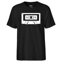 Herren T-Shirt Kassette Tape Größe S-3XL