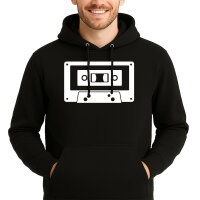 Unisex Hoodie Kassette Tape Größe S-3XL