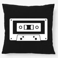 Kissen Kassette Tape 40x40cm