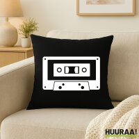 Kissen Kassette Tape 40x40cm