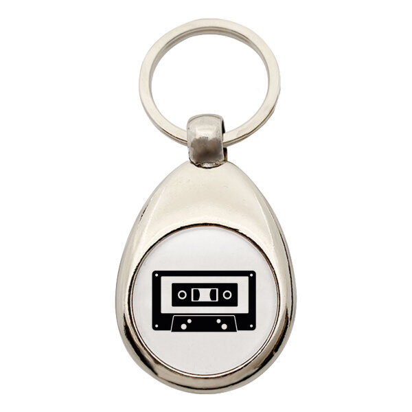 Schlüsselanhänger Kassette Tape