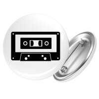 Button Kassette Tape