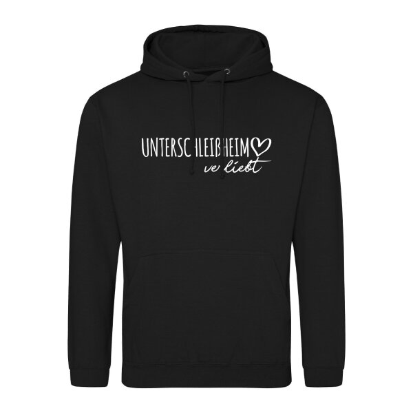 Unisex Hoodie Unterschleißheim verliebt Größe S-3XL