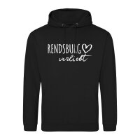 Unisex Hoodie Rendsburg verliebt Größe S-3XL