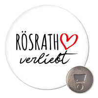 Magnet Rösrath verliebt 59mm Kühlschrankmagnet Flaschenöffner