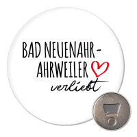 Magnet Bad Neuenahr-Ahrweiler verliebt 59mm Kühlschrankmagnet Flaschenöffner