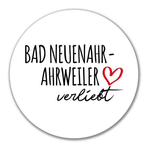 Aufkleber Bad Neuenahr-Ahrweiler verliebt 10cm Sticker