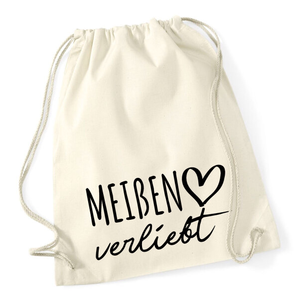Turnbeutel Meißen verliebt 12 Liter