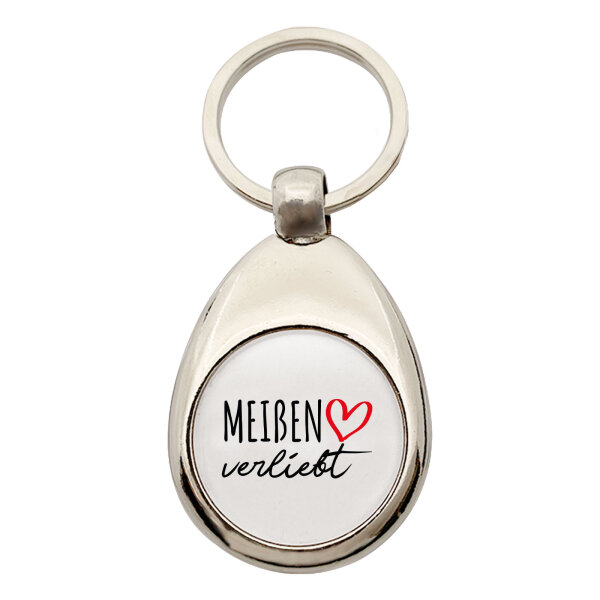 Schlüsselanhänger Meißen verliebt